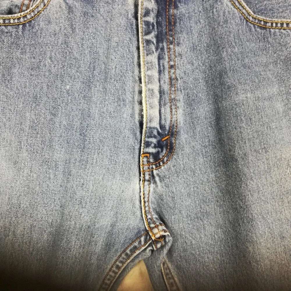Levi's Mens Jeans 505‎ Regular Fit Blue Denim Medium Wash Straight Leg 38x34